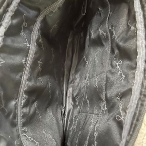 Vera Bradley Black Quilted Tote